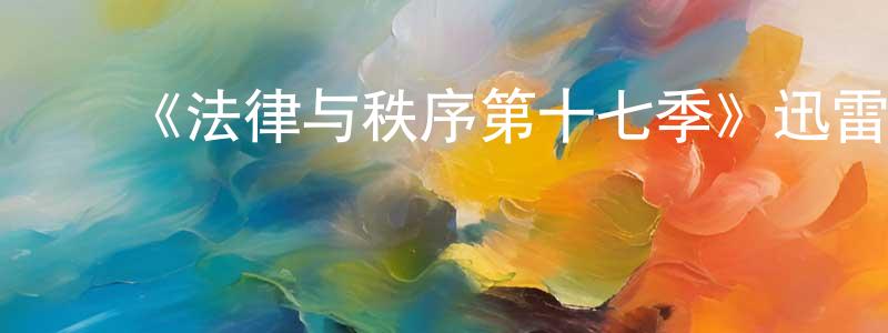柴爱新的动漫综艺大全,《法律与秩序第十七季》迅雷下载/在线观看-犯罪历史-美剧天堂